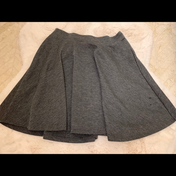 Cute Gray Skater Skirt - Picture 1 of 5